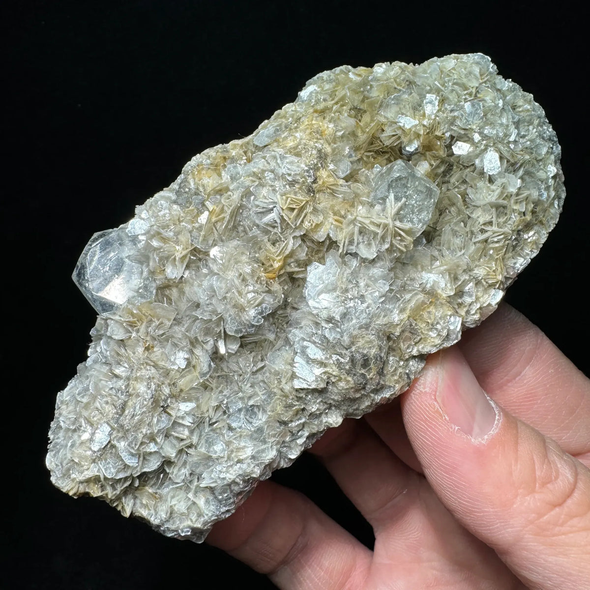 Aigue-marine avec muscovite 186 g photo 1.