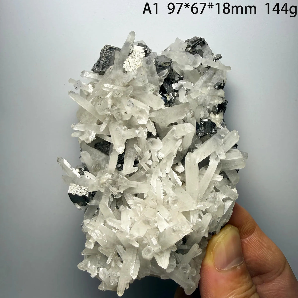 Arsénopyrite avec quartz 144 g photo 3.