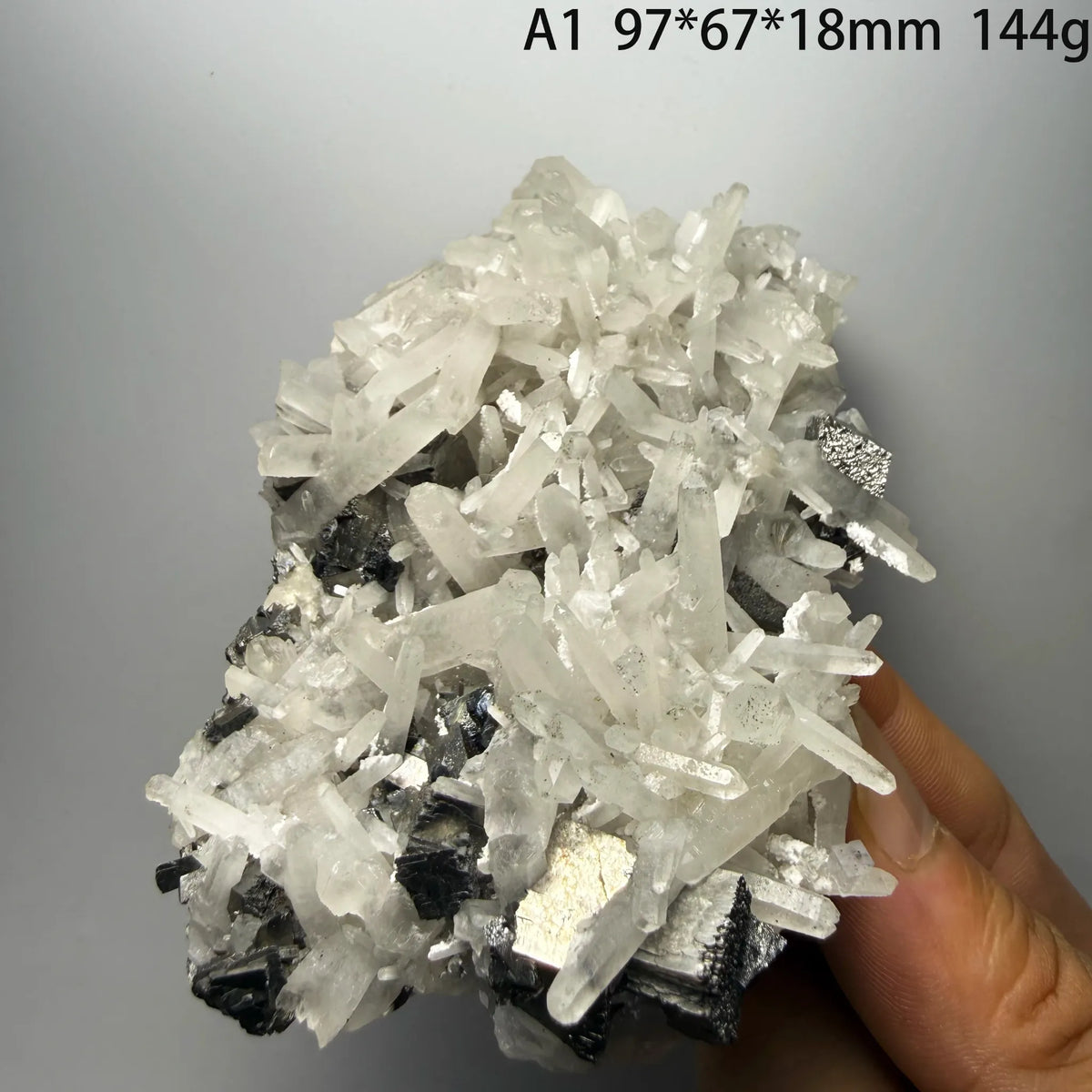 Arsénopyrite avec quartz 144 g photo 4.