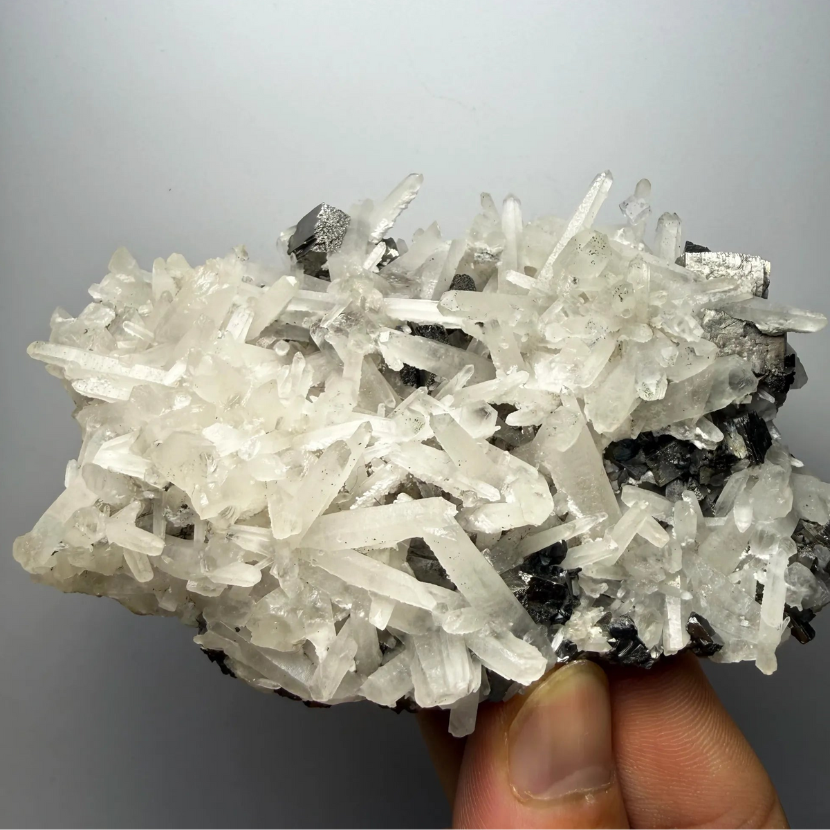 Arsénopyrite avec quartz 144 g photo 5.