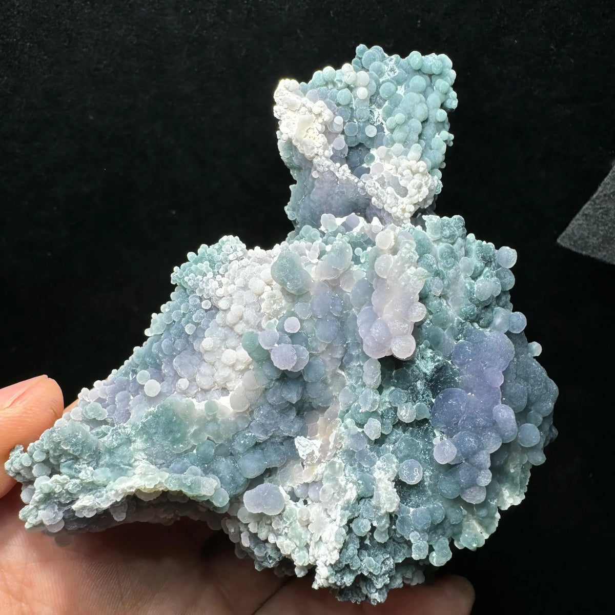 Calcédoine botryoïdale « Grape Agate » 223 g photo 2.