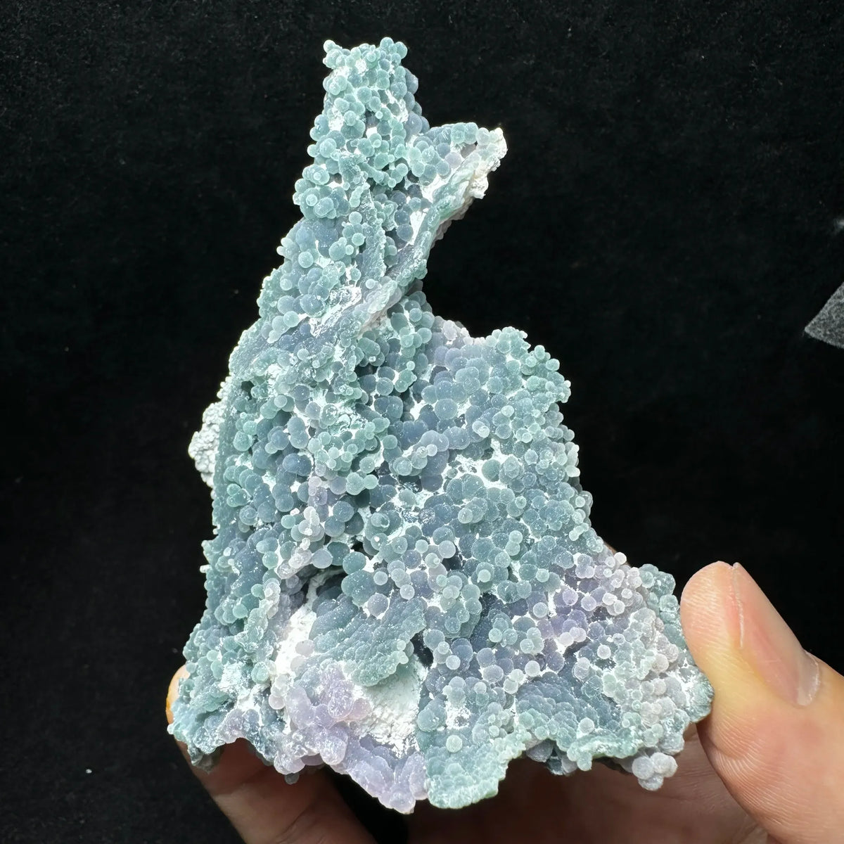 Calcédoine botryoïdale « Grape Agate » 223 g photo 3.