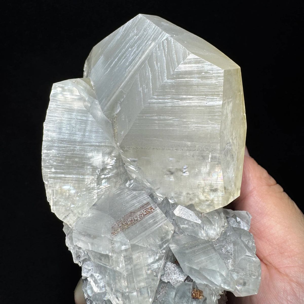 Calcite avec quartz et pyrite photo 2.