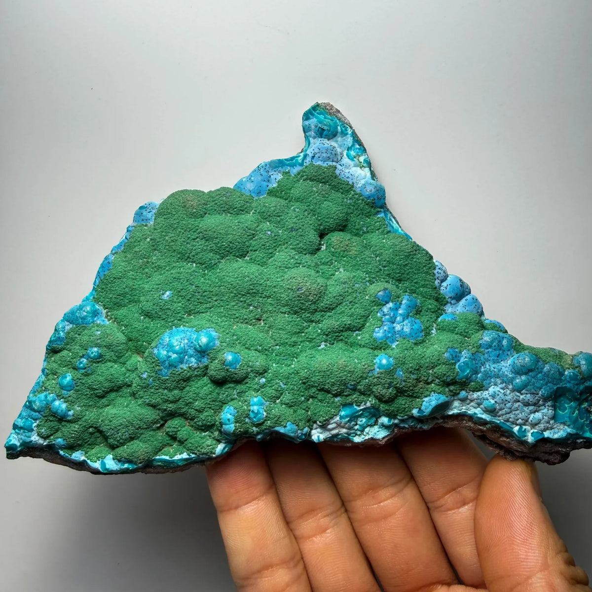 Chrysocolle avec malachite 172 g photo 1.