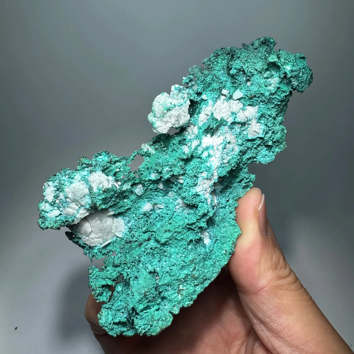 Chrysocolle avec malachite sur matrice 125 g photo 4.