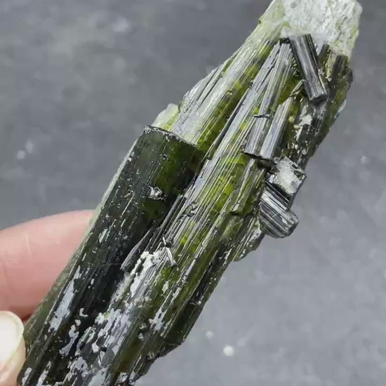 Tourmaline verte vidéo 1.