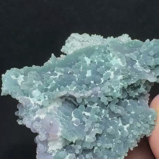Calcédoine botryoïdale « Grape Agate » 223 g vidéo.