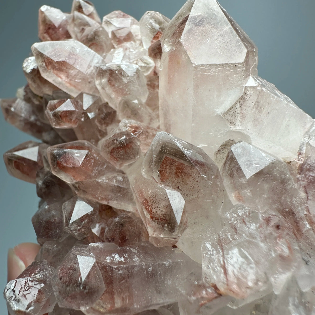 Quartz à inclusions d'hématite 159 g photo 1.