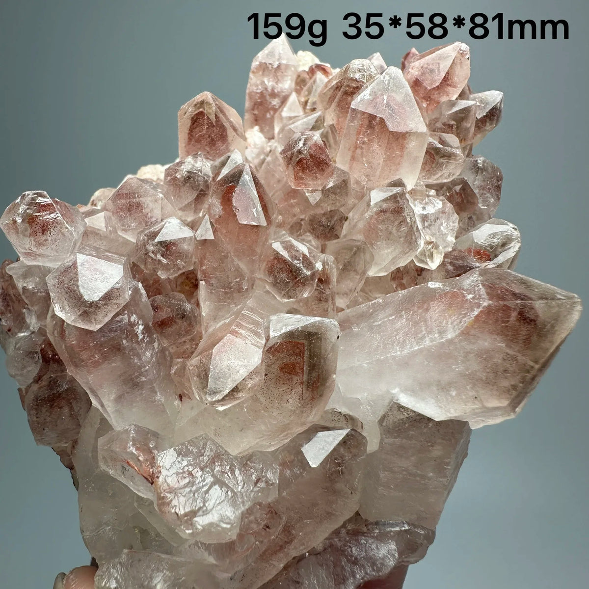 Quartz à inclusions d'hématite 159 g photo 7.