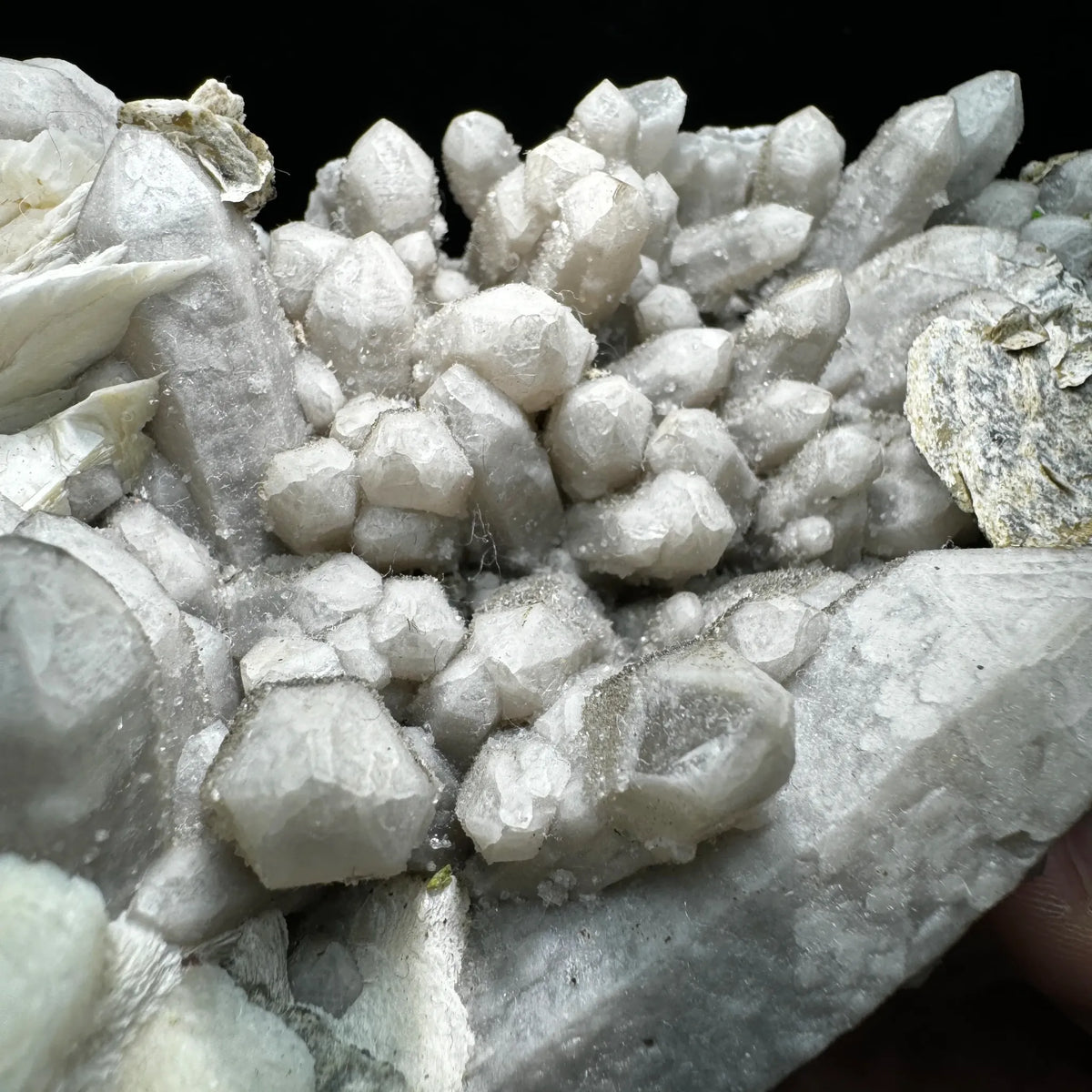 Quartz « Candle » avec calcite 442 g photo 2.