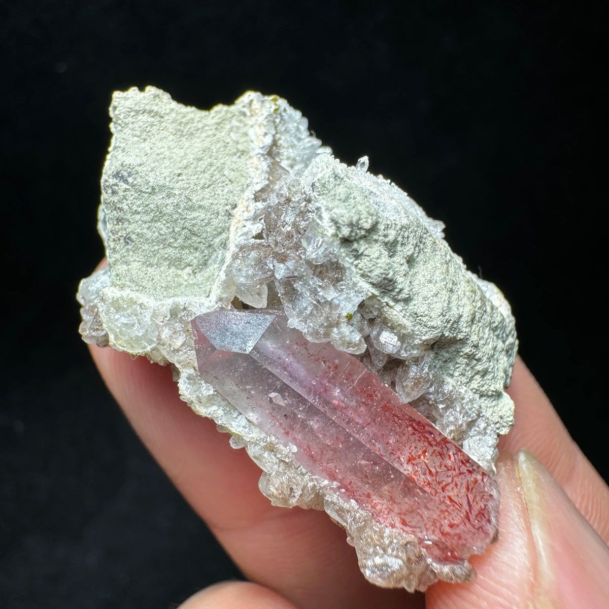 Quartz fraise rouge 11 g photo 1.
