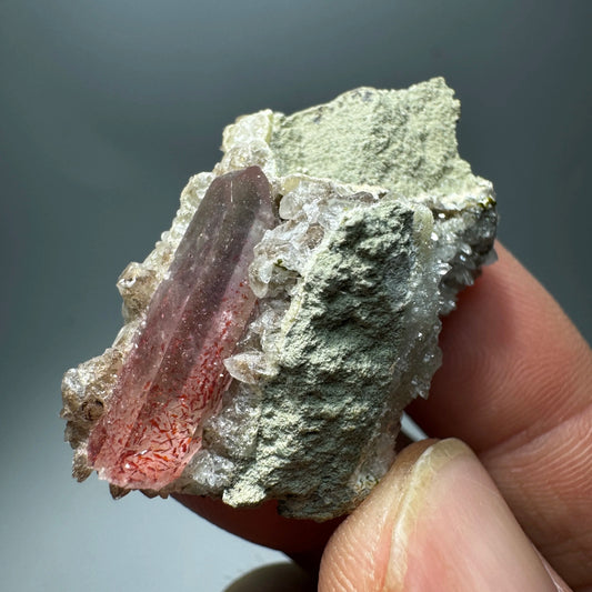 Quartz fraise rouge 11 g photo 4.
