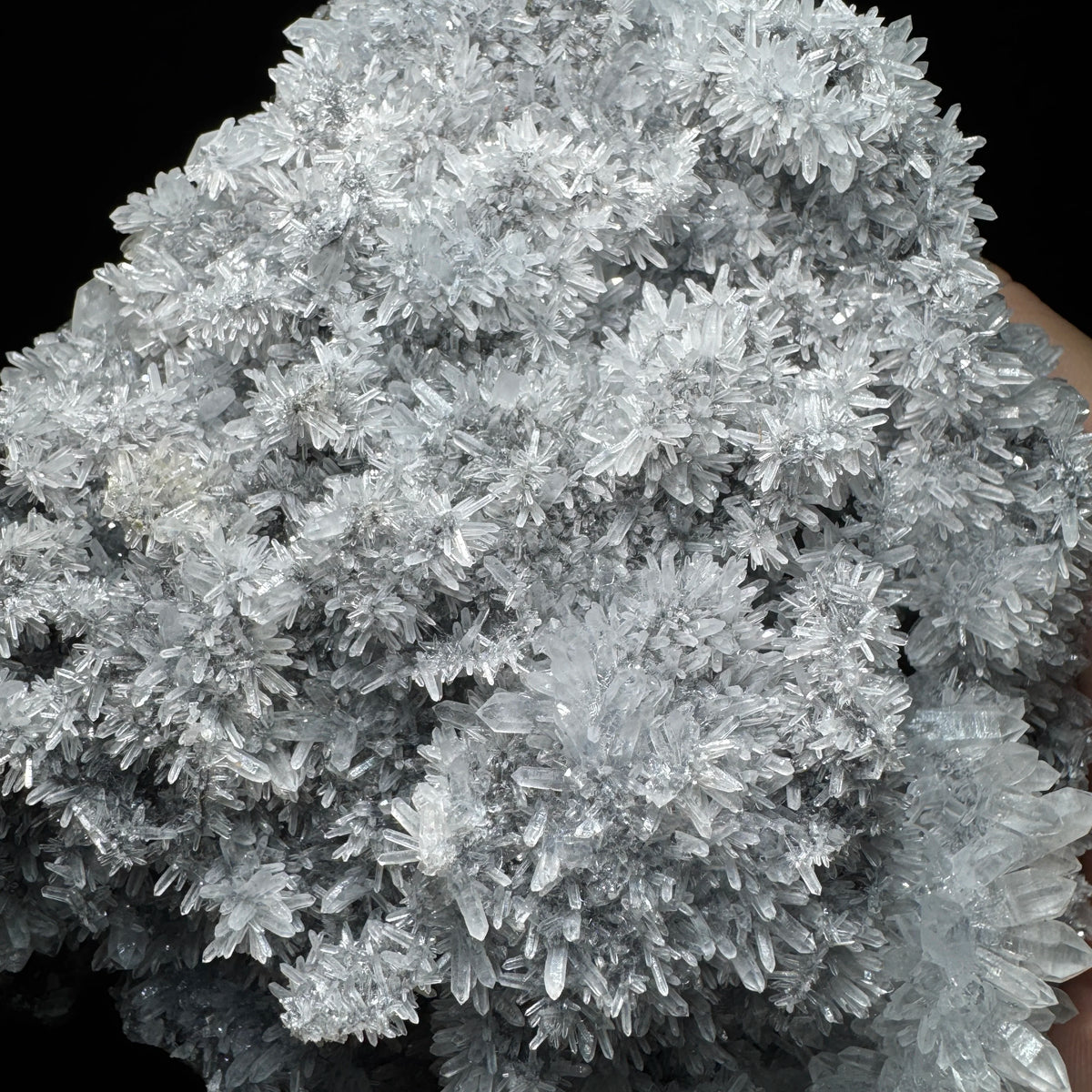Quartz hyallin cristallisé photo 2.